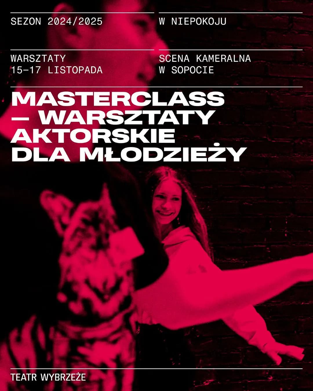 Masterclass – warsztaty aktorskie dla młodzieży
